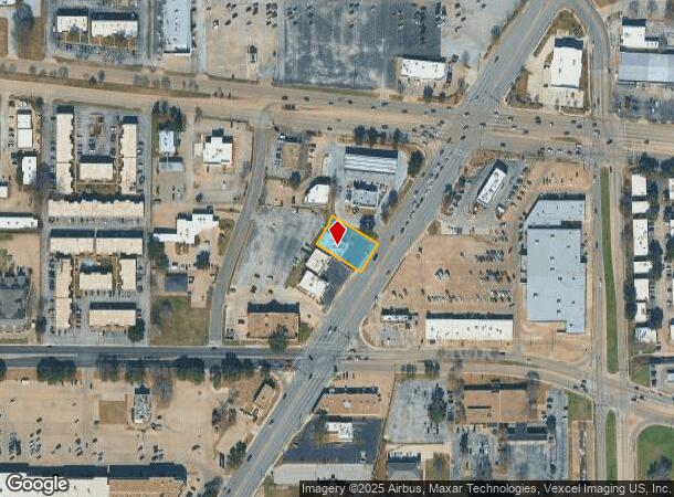 2212 S Cooper St, Arlington, TX Parcel Map