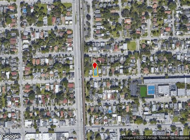 1177 Nw 30Th St, Miami, FL Parcel Map