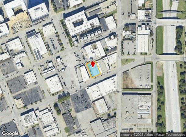 611 E 4Th St, Tulsa, OK Parcel Map