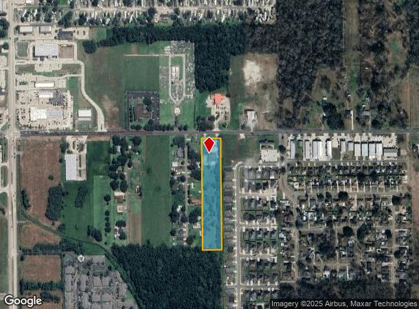  723 E Highway 30, Gonzales, LA Parcel Map