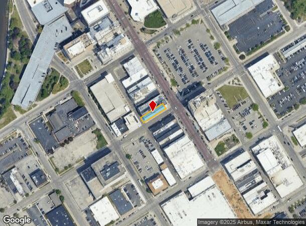 460 S Saginaw St, Flint, MI Parcel Map