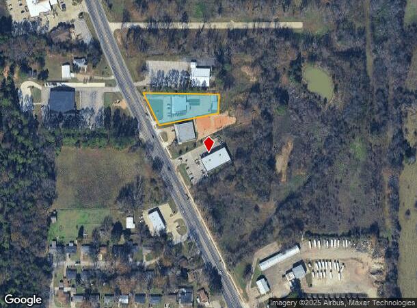 1315 S Palestine St, Athens, TX Parcel Map