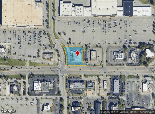  10909 E 71St St, Tulsa, OK Parcel Map