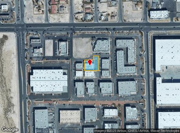  2645 W Cheyenne Ave, North Las Vegas, NV Parcel Map