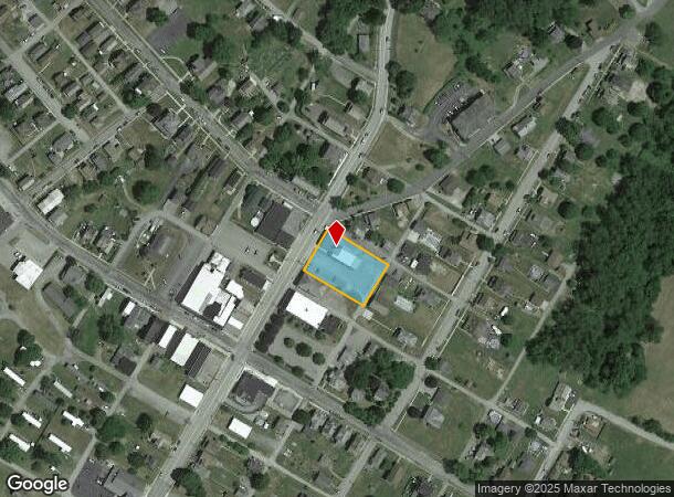  125 N Main St, Chicora, PA Parcel Map