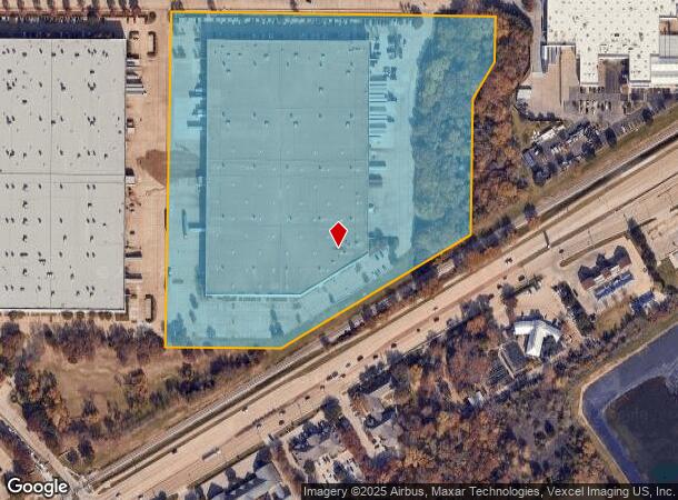  801 Industrial Blvd, Grapevine, TX Parcel Map