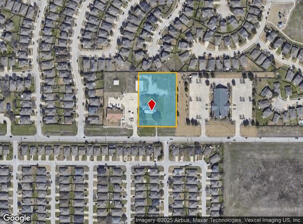  516 W Bonds Ranch Rd, Fort Worth, TX Parcel Map