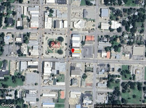 402 N Center St, Bonham, TX Parcel Map