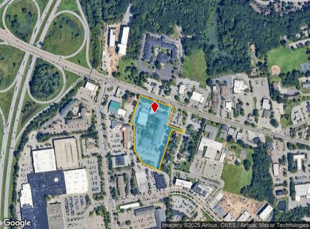 1117 Williston Rd, South Burlington, VT Parcel Map