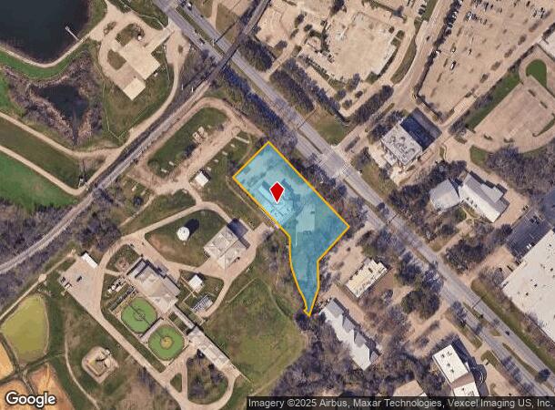 8989 Harry Hines Blvd, Dallas, TX Parcel Map