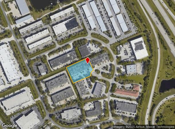 837 Sw Enterprise Way, Stuart, FL Parcel Map