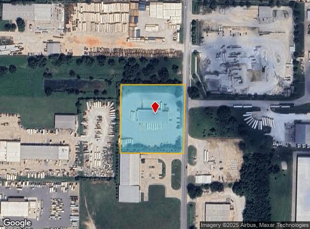 800 S Lincoln St, Lowell, AR Parcel Map