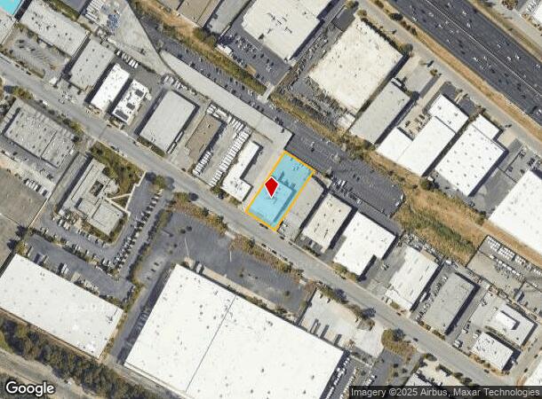  1606-1610 Rollins Rd, Burlingame, CA Parcel Map