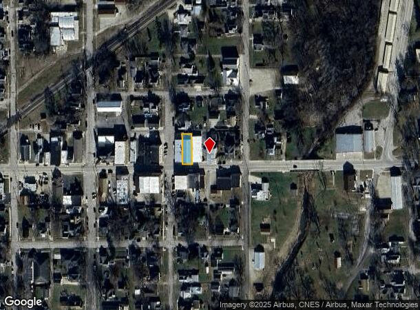  136 W State St, Albany, IN Parcel Map