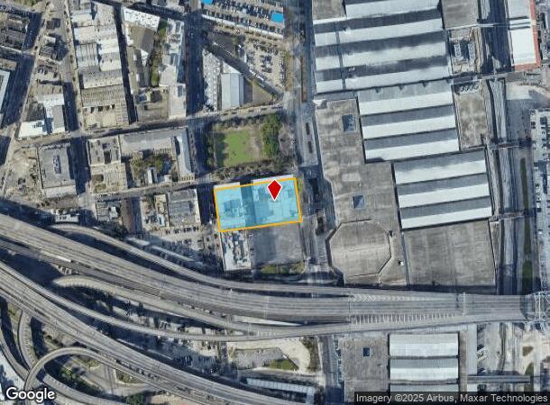 1201 Convention Center Blvd, New Orleans, LA Parcel Map