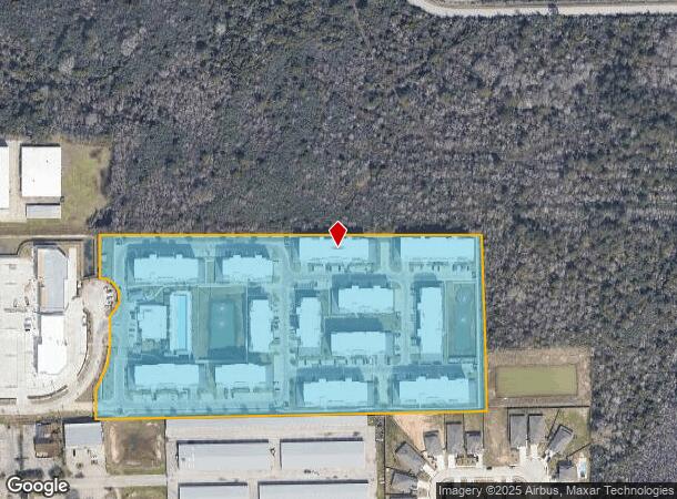  3300 Towers Blvd, Seabrook, TX Parcel Map