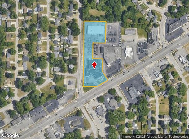  3983 Plainfield Ave Ne, Grand Rapids, MI Parcel Map