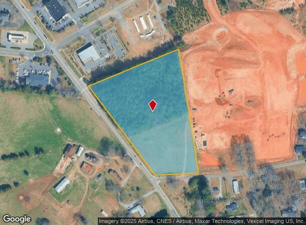  Blythe Mill Rd, Waxhaw, NC Parcel Map