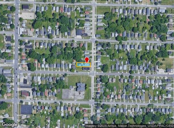  1842 Hamilton Ave, Lorain, OH Parcel Map