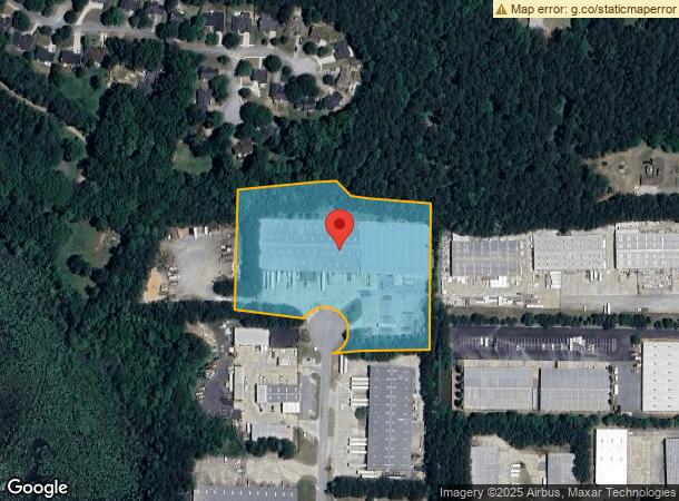  3010 Spring Industrial Dr, Powder Springs, GA Parcel Map