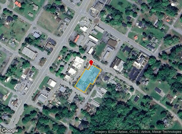 110 E Broad St, Iva, SC Parcel Map