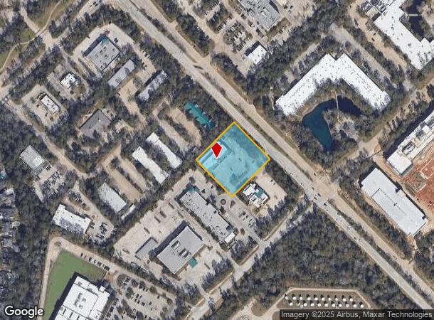  4225 Research Forest Dr, Spring, TX Parcel Map