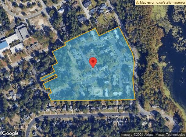  703 Walden Dr, Wilmington, NC Parcel Map