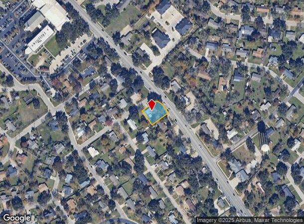 1618 Williams Dr, Georgetown, TX Parcel Map