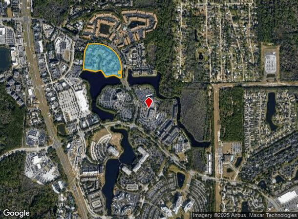  9800 Touchton Rd E, Jacksonville, FL Parcel Map