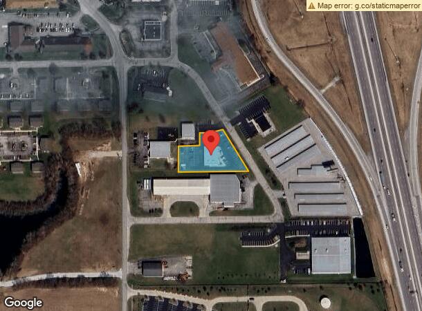  2141 Holiday Ln, Franklin, IN Parcel Map