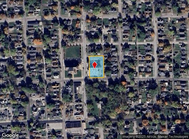  1703 Home Ave, Columbus, IN Parcel Map