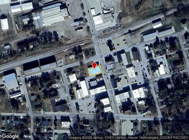 121 N Walnut St, Colfax, IA Parcel Map