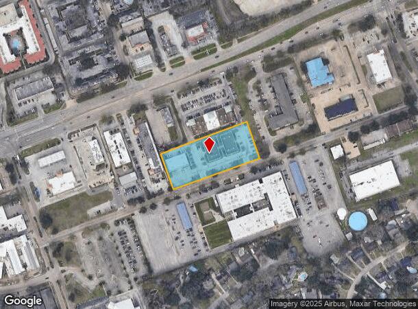  1325 Space Park Dr, Houston, TX Parcel Map