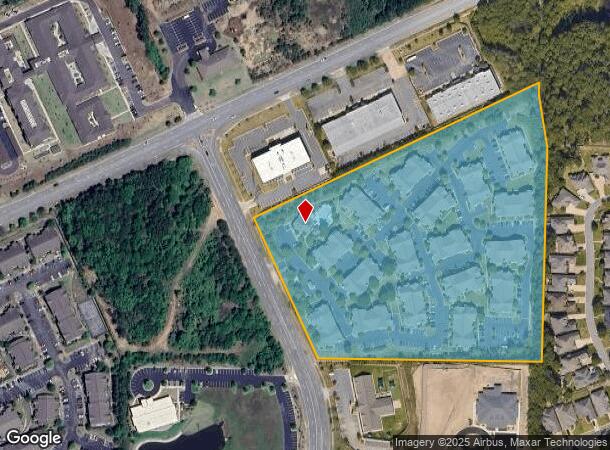  1801 Champlin Dr, Little Rock, AR Parcel Map