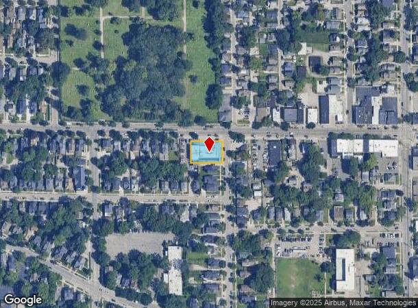 846 Fulton St E, Grand Rapids, MI Parcel Map