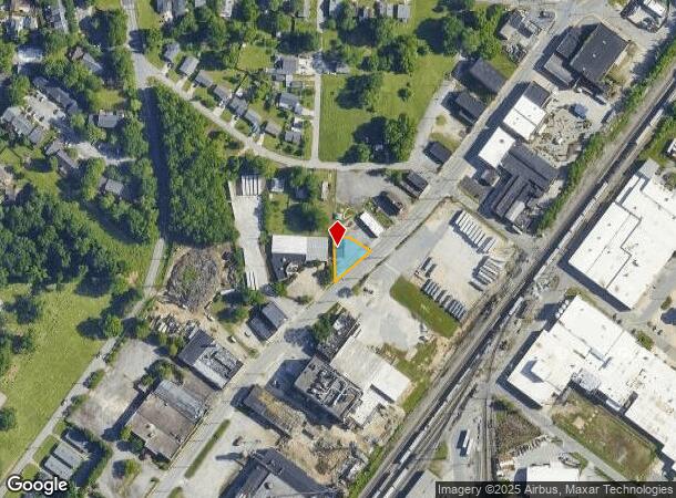  1628 W English Rd, High Point, NC Parcel Map