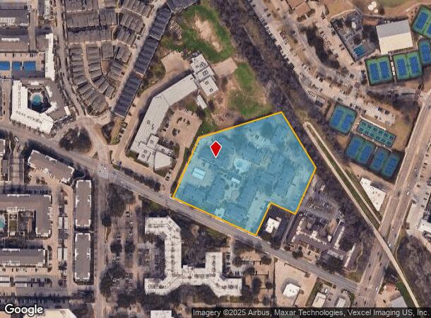  8325 Meadow Rd, Dallas, TX Parcel Map