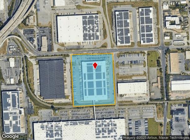 5501 Holabird Ave, Baltimore, MD Parcel Map