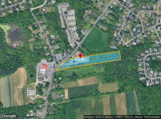  656 Center St, Ludlow, MA Parcel Map