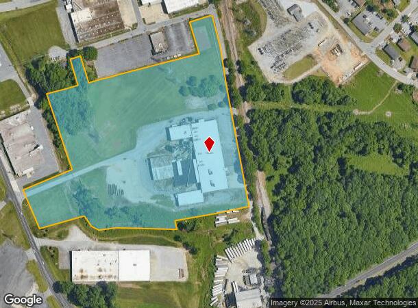 1920 Jarrell St, High Point, NC Parcel Map