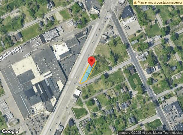  3652 Gratiot Ave, Detroit, MI Parcel Map