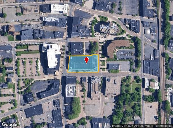 184 Main St, Brockton, MA Parcel Map