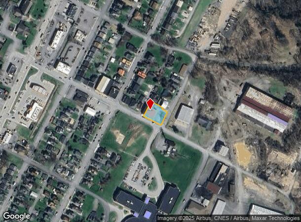 205 10Th St, Fairmont, WV Parcel Map