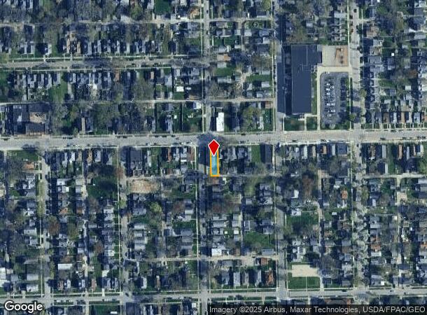  1304 Nevada St, Toledo, OH Parcel Map