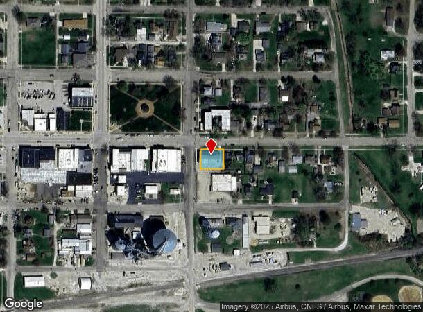 101 S Rose St, Elmwood, IL Parcel Map