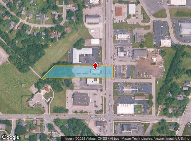  1109 N Main St, Crown Point, IN Parcel Map