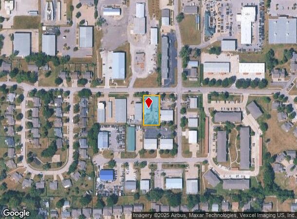 1213 E 24Th St, Lawrence, KS Parcel Map