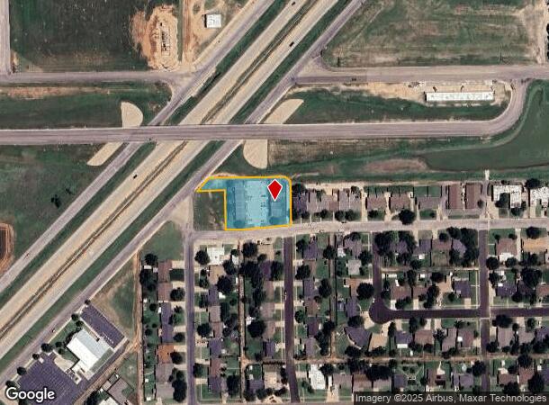 3100 Edgemere Dr, Plainview, TX Parcel Map