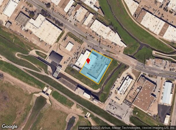  2323 Irving Blvd, Dallas, TX Parcel Map
