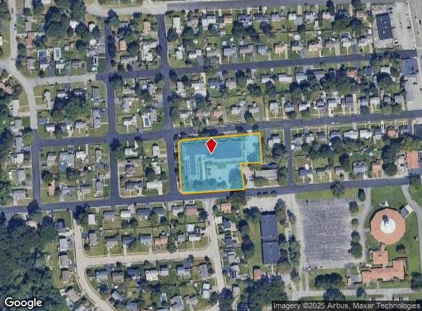  101 Lake Shore Dr, Warwick, RI Parcel Map